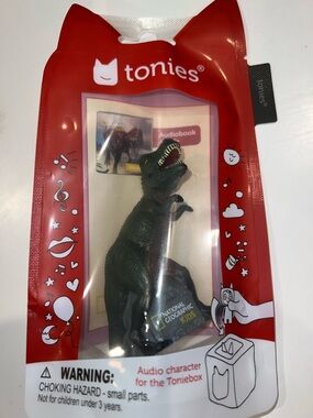 Tonies National Geographic Kids T-Rex Audio Figure - Black
